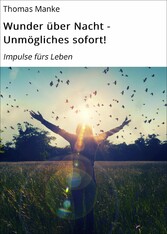 Wunder über Nacht - Unmögliches sofort!