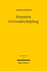 Präventive Gewinnabschöpfung