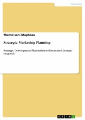 Strategic Marketing Planning