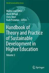 Handbook of Theory and Practice of Sustainable Development in Higher Education