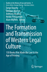 The Formation and Transmission of Western Legal Culture