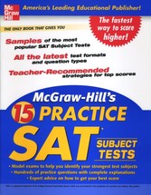 McGraw-Hill's 15 Practice SAT Subject Tests