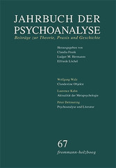 Jahrbuch der Psychoanalyse / Band 67