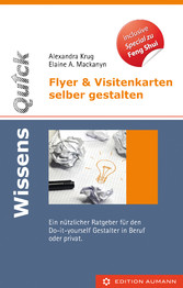 WissensQuick. Flyer & Visitenkarten selber gestalten