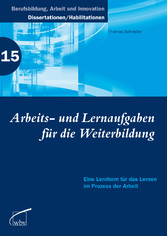 Arbeits- und Lernaufgaben für die Weiterbildung