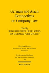 German and Asian Perspectives on Company Law