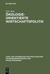 Ökologieorientierte Wirtschaftspolitik