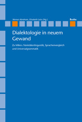 Dialektologie in neuem Gewand