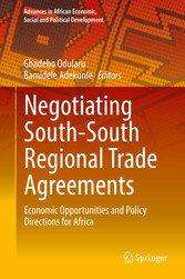 Negotiating South-South Regional Trade Agreements