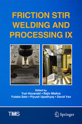 Friction Stir Welding and Processing IX