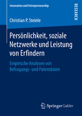 Persönlichkeit, soziale Netzwerke und Leistung von Erfindern