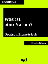 Was ist eine Nation? - Qu&apos;est-ce que une nation?