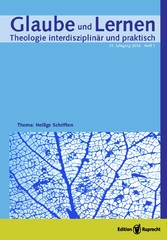 Glaube und Lernen 1/2016 – Einzelkapitel – Sublime Lektüren. Die ästhetische Bibel in Herders Schriften über hebräische Poesie