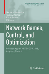 Network Games, Control, and Optimization