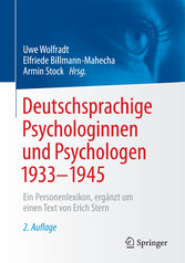 Deutschsprachige Psychologinnen und Psychologen 1933-1945