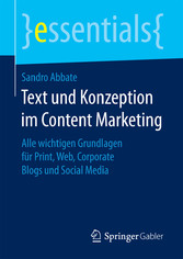 Text und Konzeption im Content Marketing