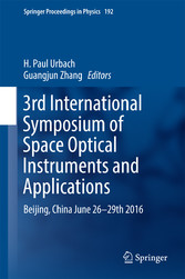 3rd International Symposium of Space Optical Instruments and Applications