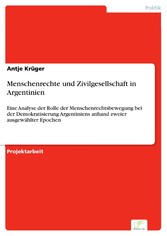 Menschenrechte und Zivilgesellschaft in Argentinien