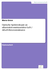 Optische Spektroskopie an ultraviolett-emittierenden GaN / AlGaN-Heterostrukturen