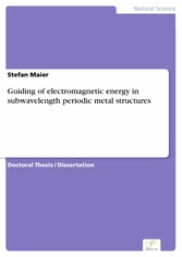 Guiding of electromagnetic energy in subwavelength periodic metal structures