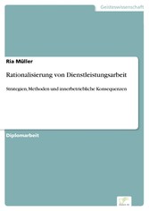 Rationalisierung von Dienstleistungsarbeit