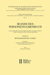 Iranisches Personennamenbuch Band II/Faszikel 5: Mitteliranische Namen