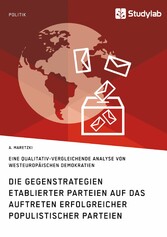 Die Gegenstrategien etablierter Parteien auf das Auftreten erfolgreicher populistischer Parteien