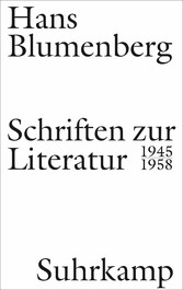 Schriften zur Literatur 1945-1958