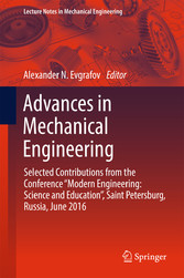 Advances in Mechanical Engineering