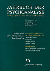 Jahrbuch der Psychoanalyse / Band 50: Trauma. Neue Entwicklungen in der Psychoanalyse