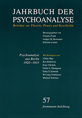 Jahrbuch der Psychoanalyse / Band 57: Psychoanalyse aus Berlin 1920-1933 - Transfer und Emigration