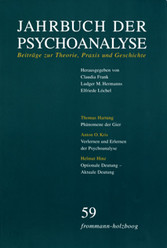 Jahrbuch der Psychoanalyse / Band 59