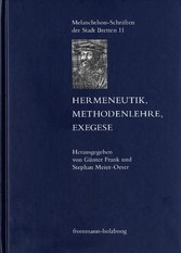 Hermeneutik, Methodenlehre, Exegese