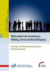 Wirksamkeit der Beratung in Bildung, Beruf und Beschäftigung