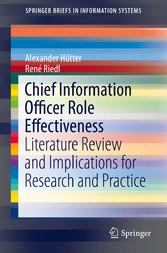 Chief Information Officer Role Effectiveness