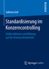 Standardisierung im Konzerncontrolling