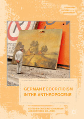 German Ecocriticism in the Anthropocene