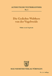 Die Gedichte Walthers von der Vogelweide