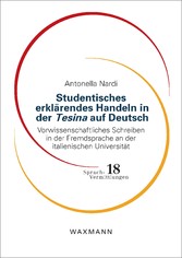 Studentisches erklärendes Handeln in der Tesina auf Deutsch