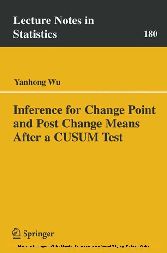 Inference for Change Point and Post Change Means After a CUSUM Test