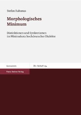 Morphologisches Minimum