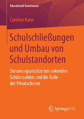 Schulschließungen und Umbau von Schulstandorten