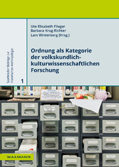 Ordnung als Kategorie der volkskundlich-kulturwissenschaftlichen Forschung