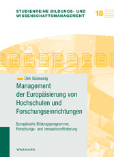 Management der Europäisierung von Hochschulen und Forschungseinrichtungen