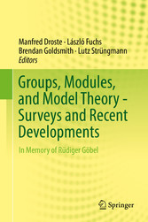 Groups, Modules, and Model Theory - Surveys and Recent Developments