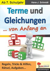 Terme und Gleichungen von Anfang an