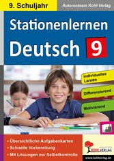 Stationenlernen Deutsch / Klasse 9