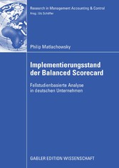 Implementierungsstand der Balanced Scorecard