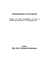 Preiskalkulation in der Industrie