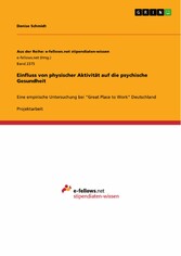 Einfluss von physischer Aktivität auf die psychische Gesundheit